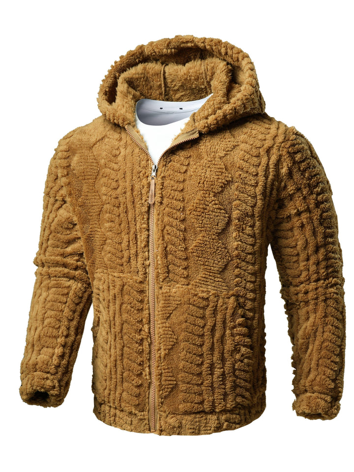 Bingwa - Langärmelige Kapuzen Jacke Mit Reißverschluss