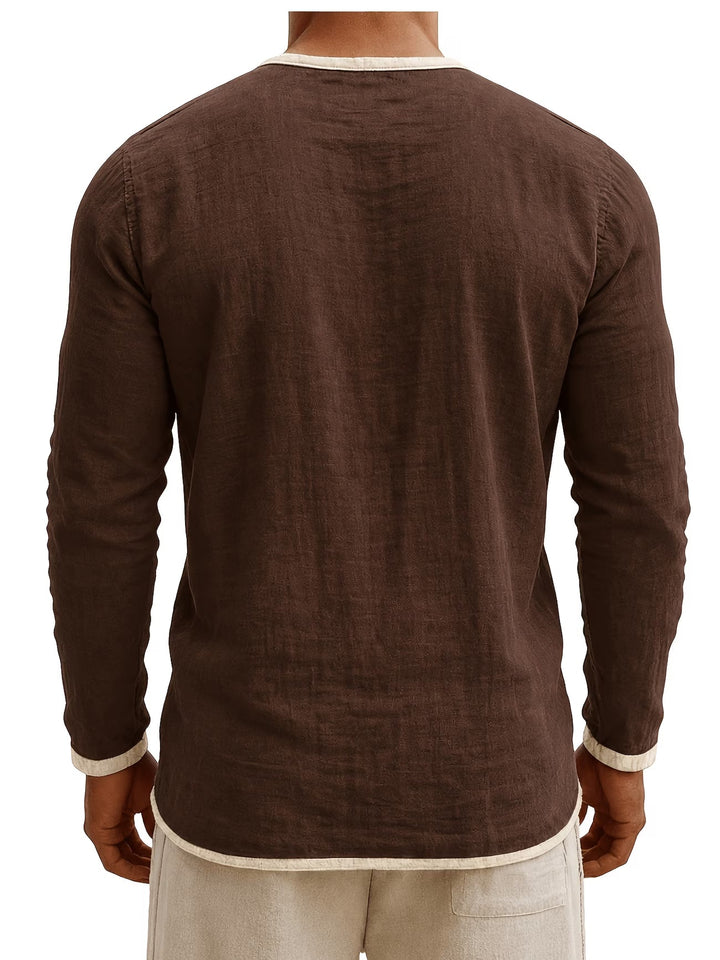 Alper - Long Sleeve Polo Shirt