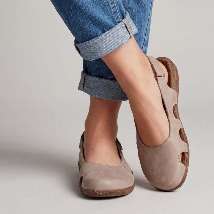 Nathilie – Slingback-Schuhe mit geschlossener Zehenpartie und Ausschnitten
