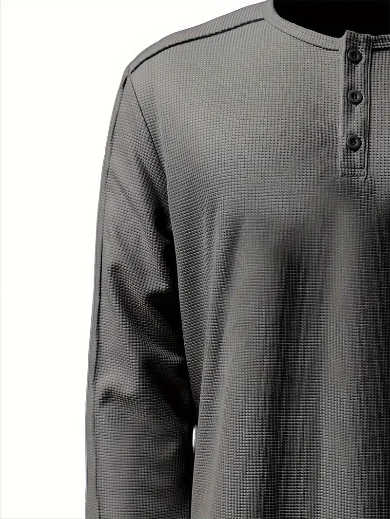 Pablo - Lässiges Langarm Hemd Aus Strick