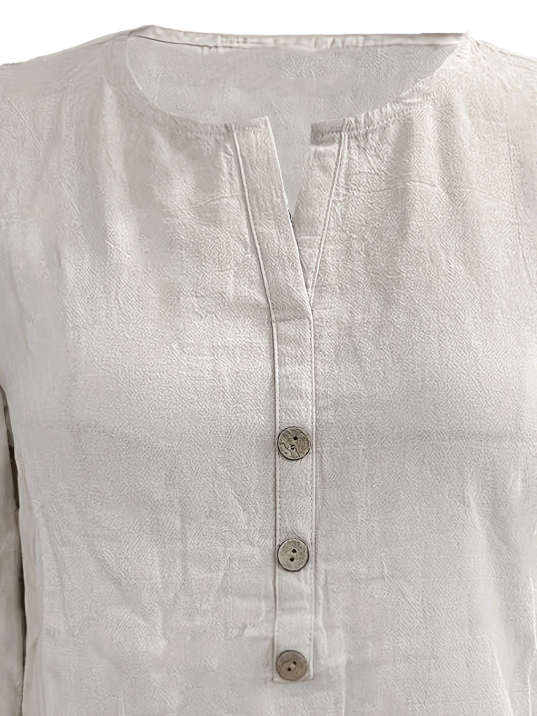 Mykaela – Lässige Bluse Aus Baumwolle Und Leinen