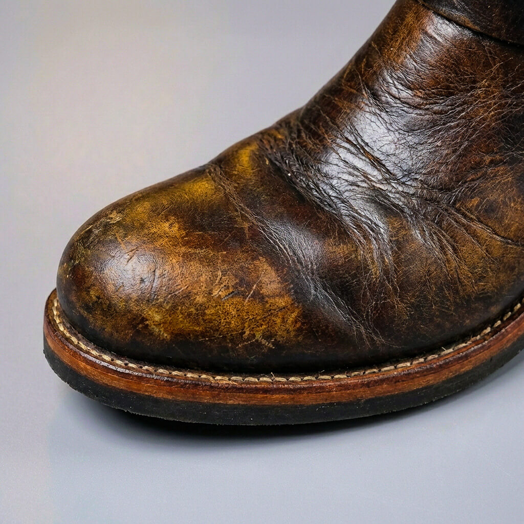 Quade – Stiefeletten Aus Vintage-Leder
