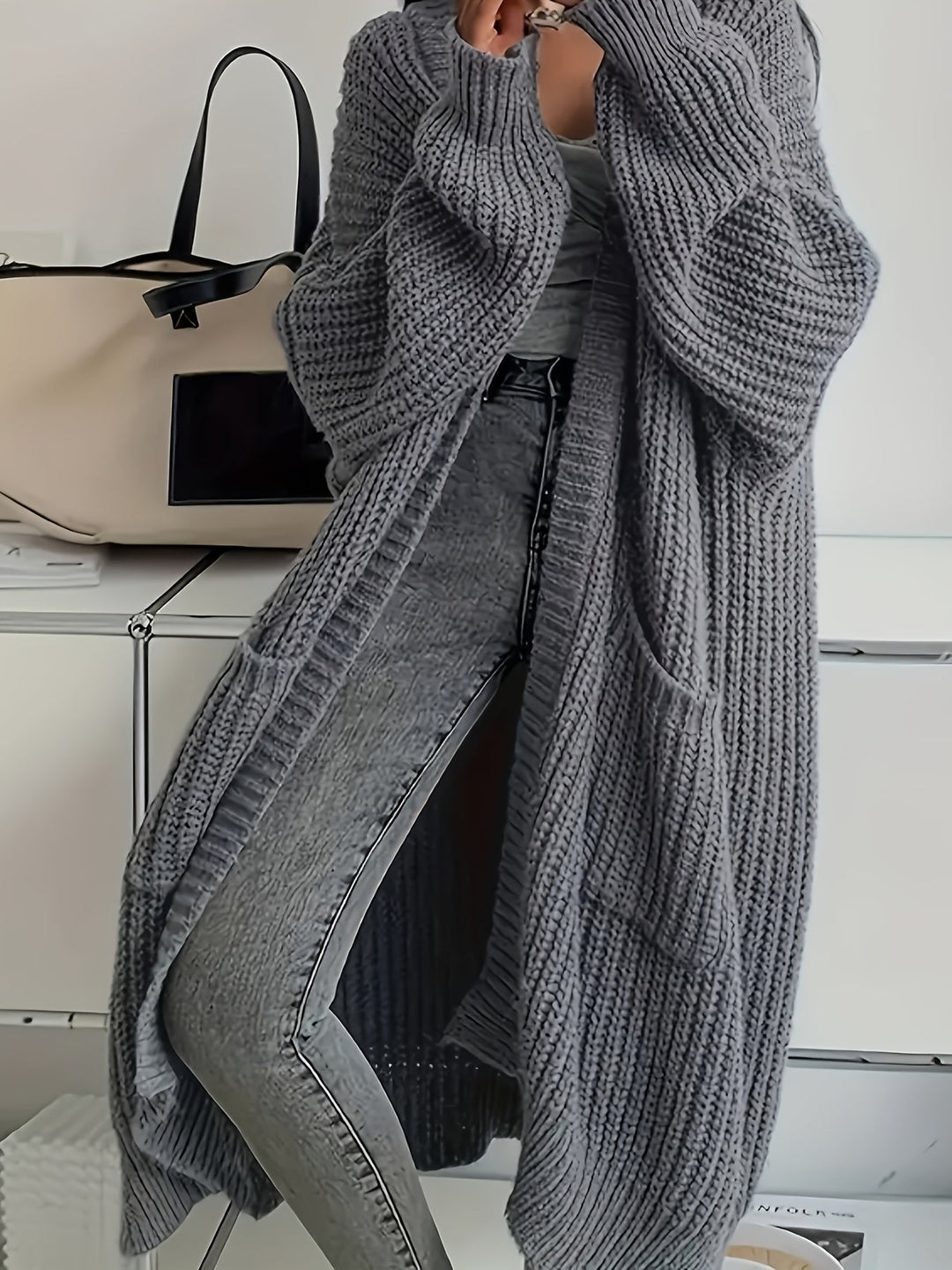 Franziska - Langärmelige Strickjacke