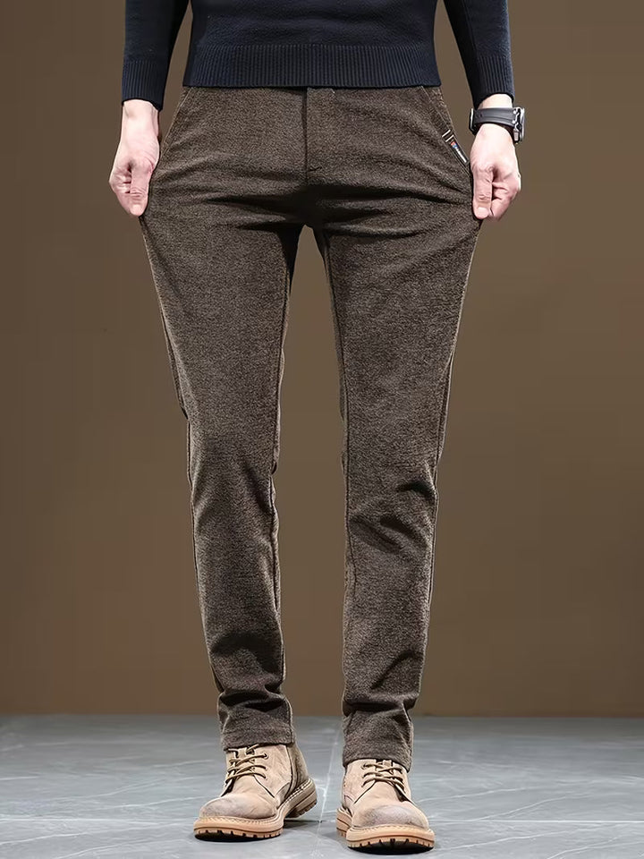 Talcott – Lässige Hose in Slim-Fit Passform mit Struktur