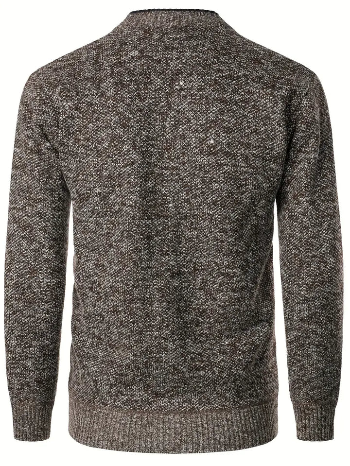 Fulton – Lässiger Strick Pullover Mit Langen Ärmeln