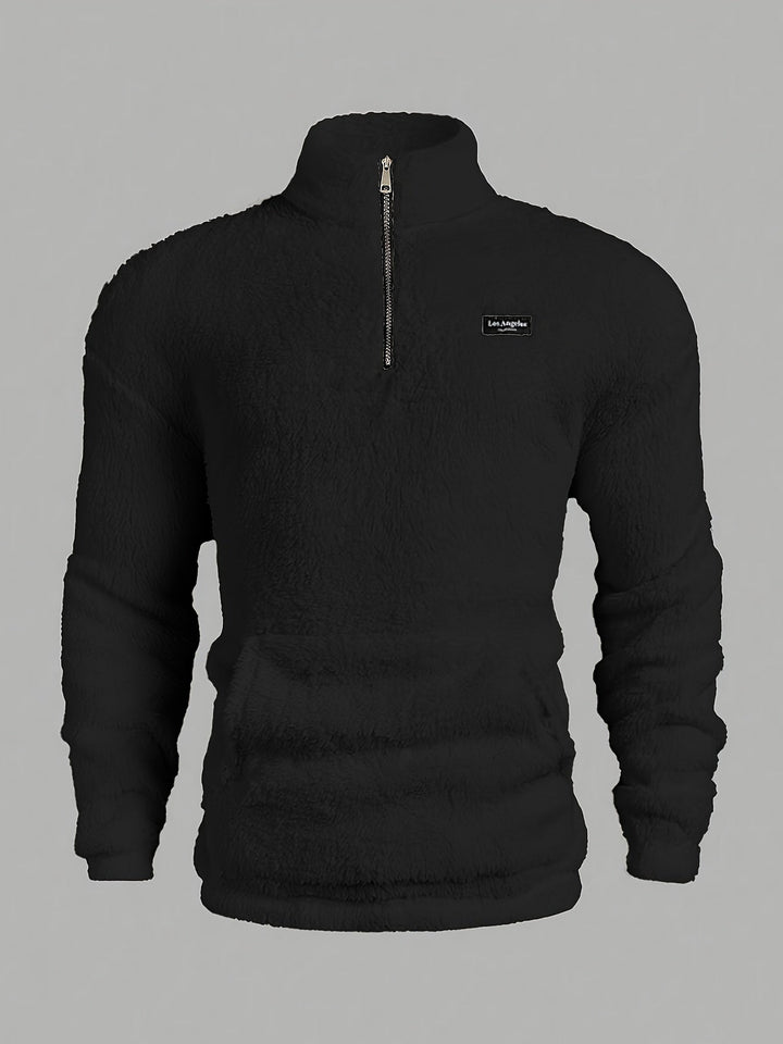 Kamil – Fleece Pullover Mit Halbem Reißverschluss