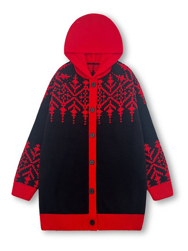 Hadassah - Eleganter Wintermantel Aus Stoff in Oversize Passform