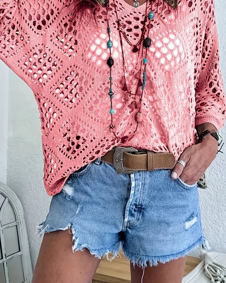 Helenia – Atmungsaktiver Strickpullover