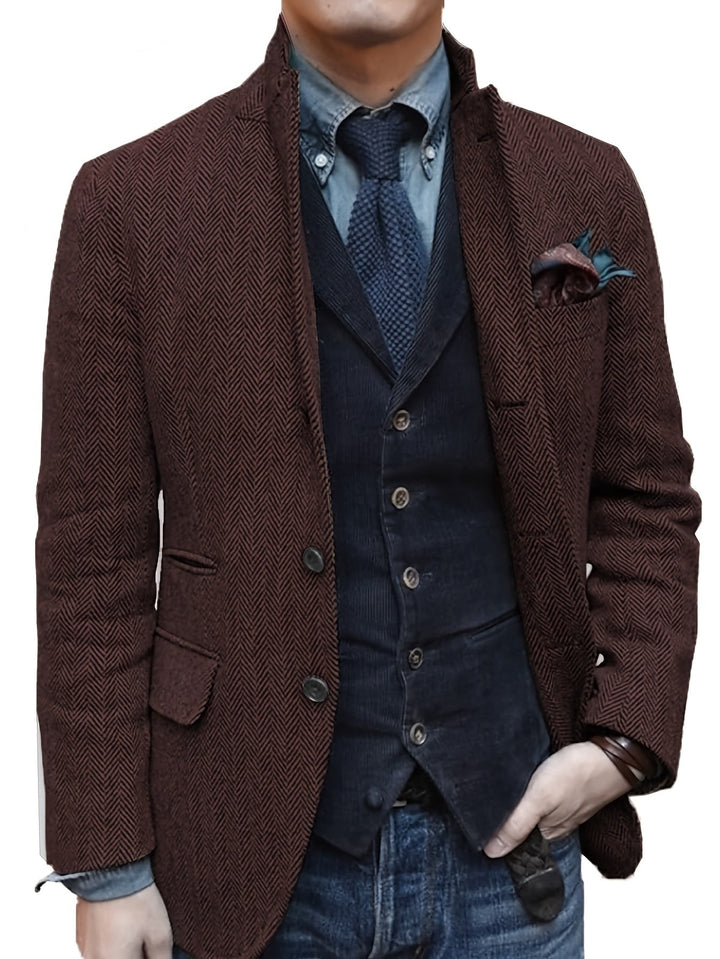 Dvian – Elegante Jacke Mit Knöpfen