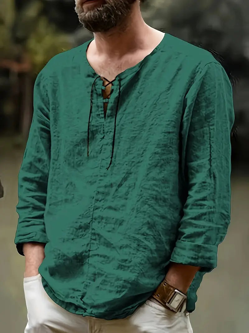 Pawel - Baumwolle Langärmliges Hemd