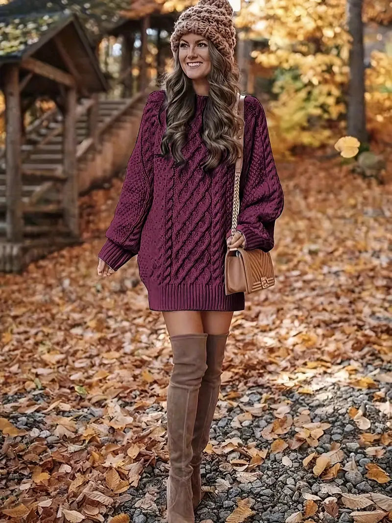 Joelle - Langärmeliger Strickpullover