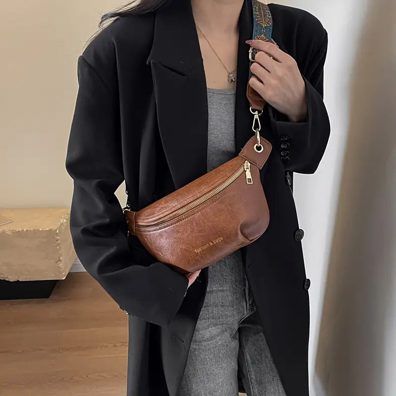 Jasleen – Schulter Tasche Mit Breitem Riemen