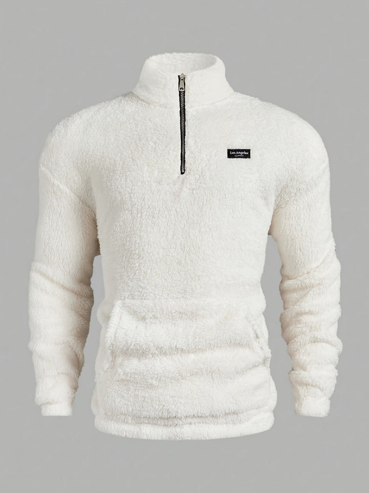 Kamil – Fleece Pullover Mit Halbem Reißverschluss