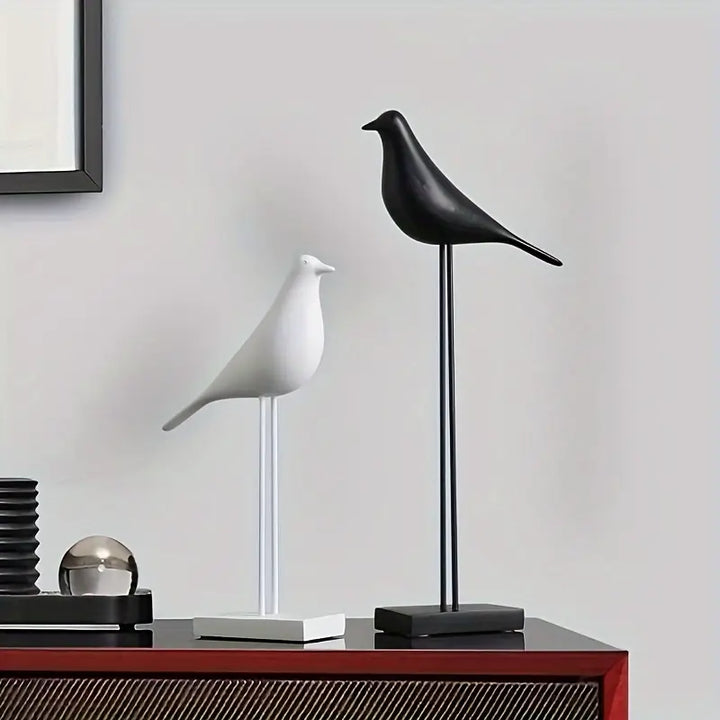 PerchForm – Minimalistische Dekorative Vogel Skulpturen Auf Ständer