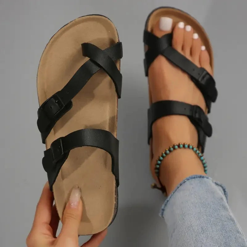 Bette – Lässige Sandale Mit Schnallenriemen