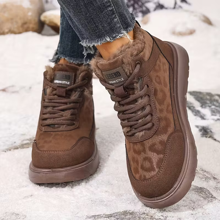 Elizia – Schnürschuhe Mit Dicker Sohle