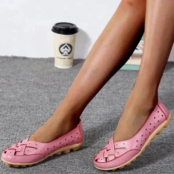 Lenie - Atmungsaktive Lederschuhe