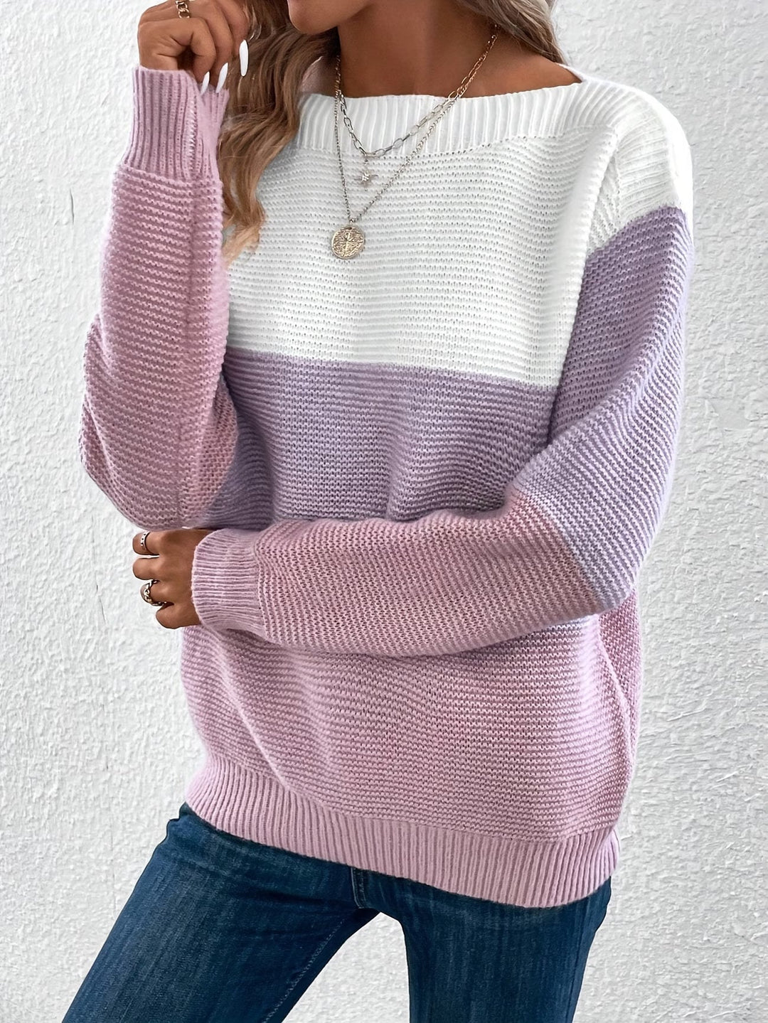 Faria – Eleganter Pullover Mit Langen Ärmeln