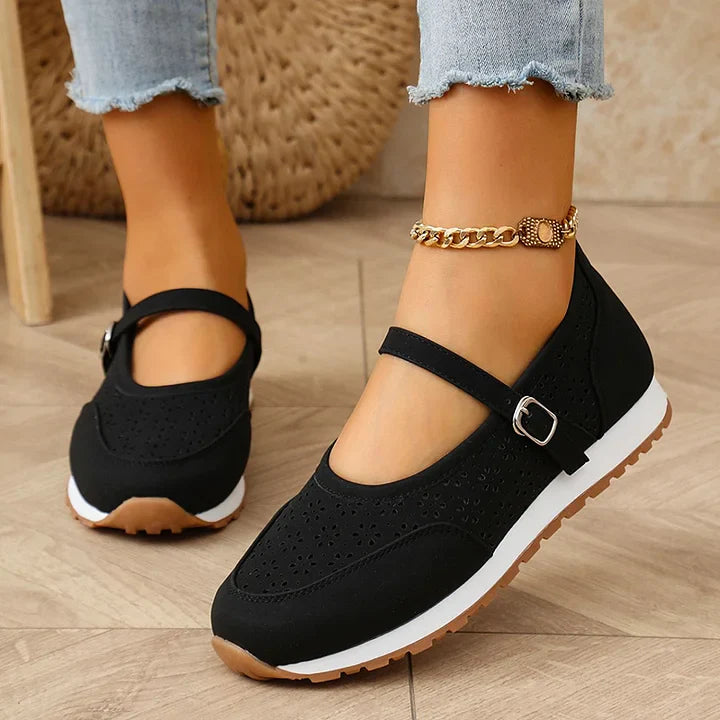 Jewell - Atmungsaktive Orthopädische Lederschuhe