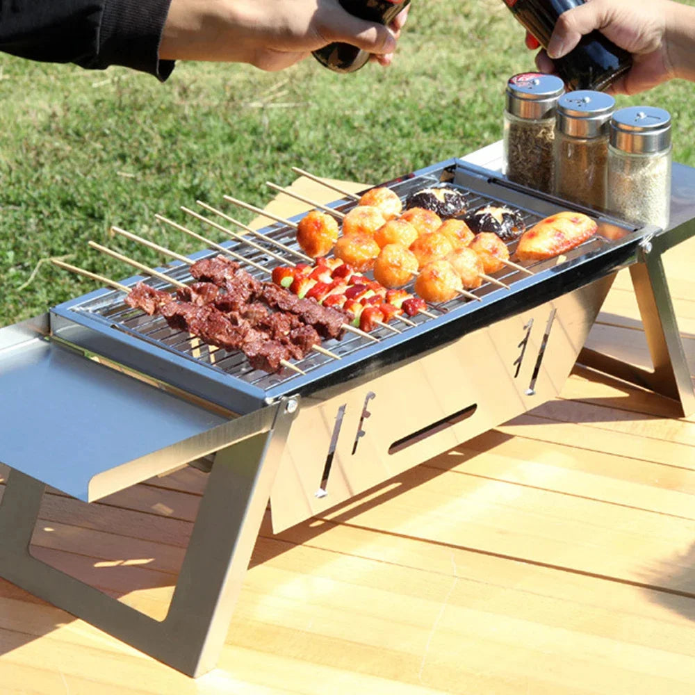 Tragbarer Camping BBQ Grill