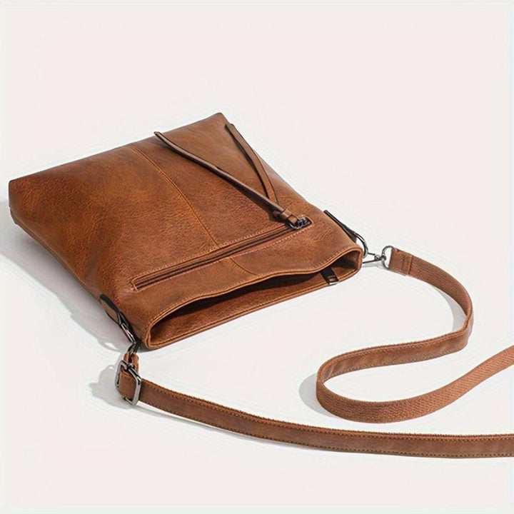 Liina – Vintage-Umhängetasche mit Schachbrettmuster