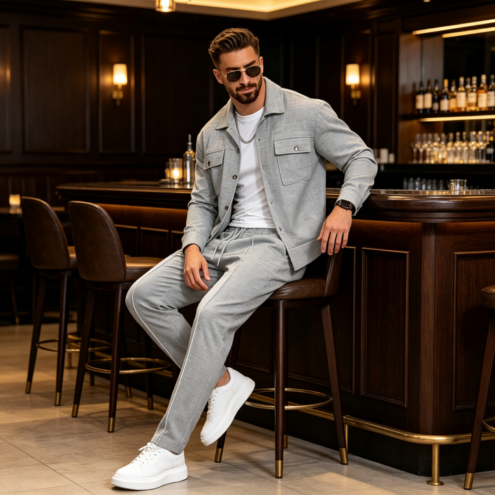 Gustave – Set Aus Langarmhemd Und Hose