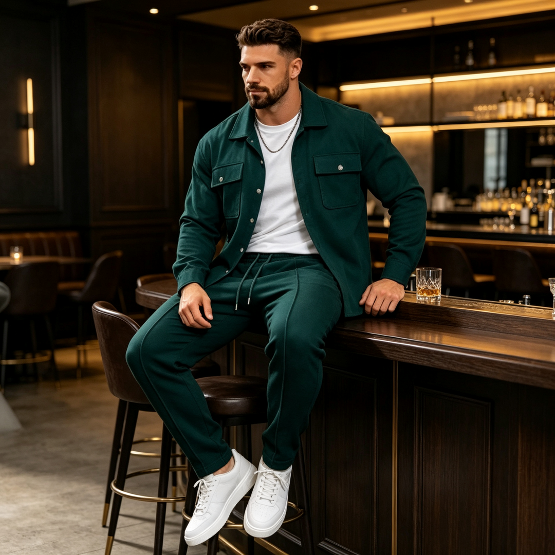 Gustave – Set Aus Langarmhemd Und Hose