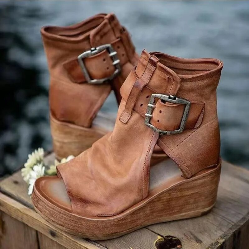 Ljudmila - Stilvolle Bequeme Sandalen