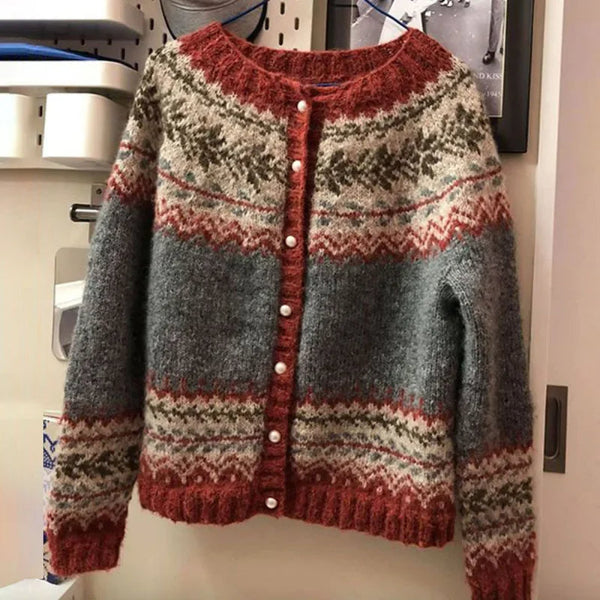 Giulia - Handge Fertigt Woll Pullover