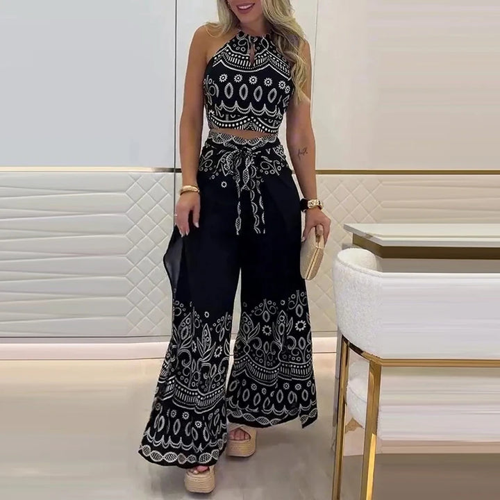 Gulshat – Stilvolles Hosen-Set Mit Muster