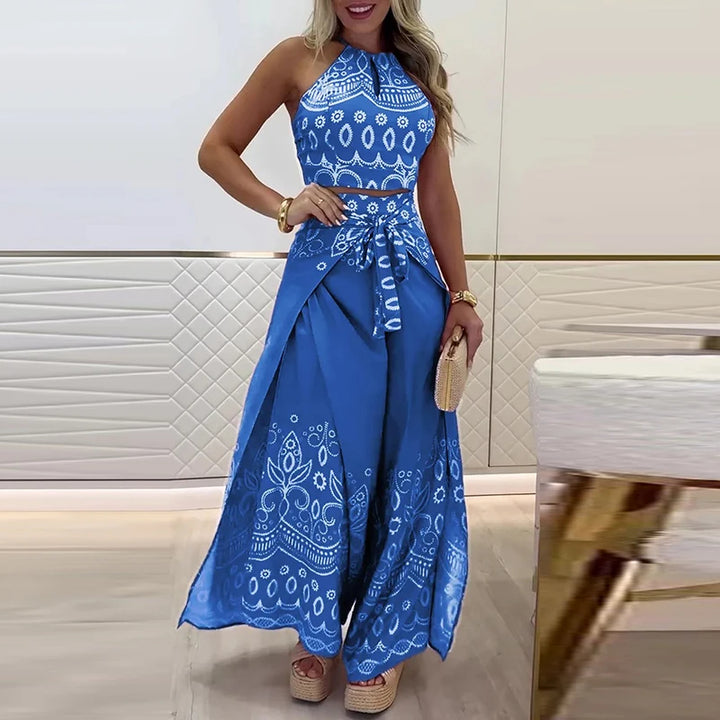 Gulshat – Stilvolles Hosen-Set Mit Muster