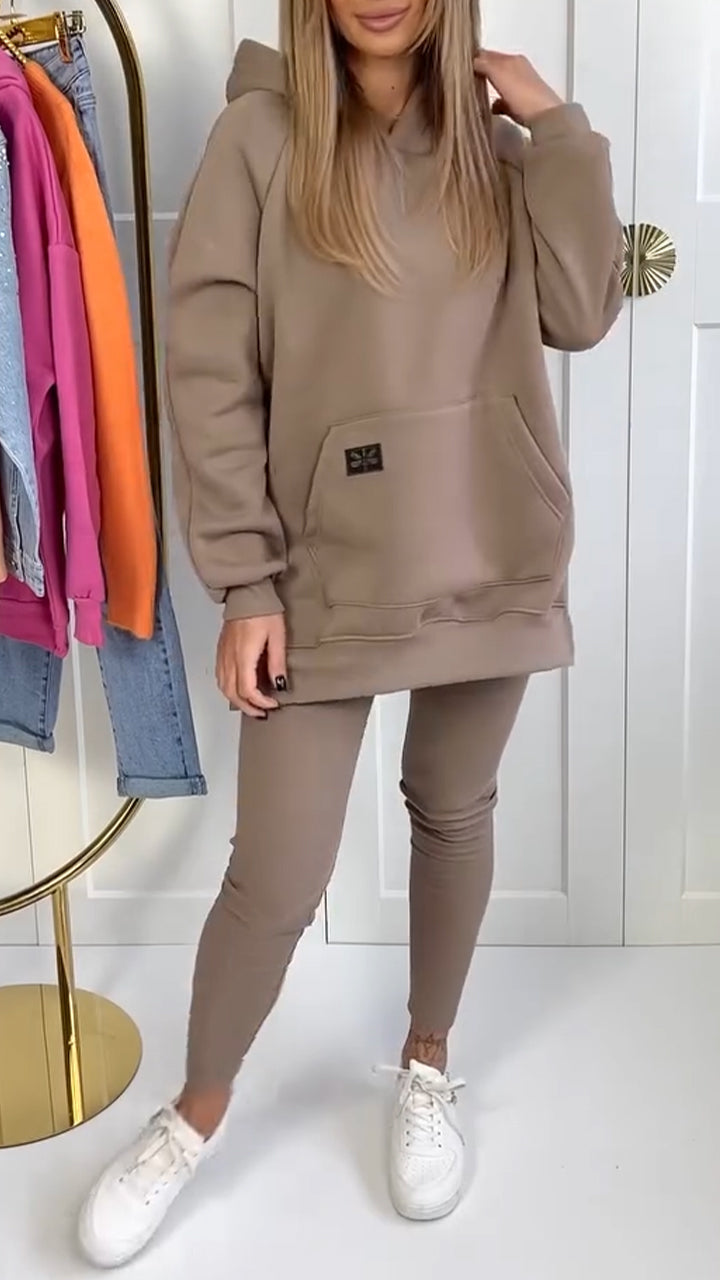 Neija – Leggings und Kapuzenpullover Setz