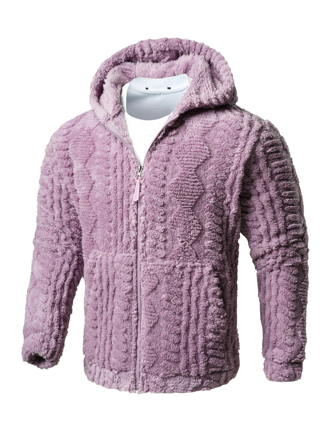 Bingwa - Langärmelige Kapuzen Jacke Mit Reißverschluss
