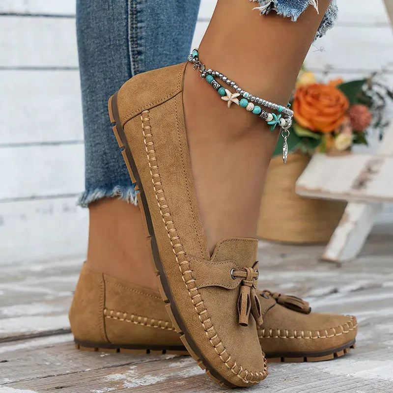 Patamon - Bequeme Slipper Mit Zarten Vintage Schleifen