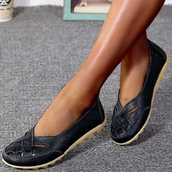 Lenie - Atmungsaktive Lederschuhe