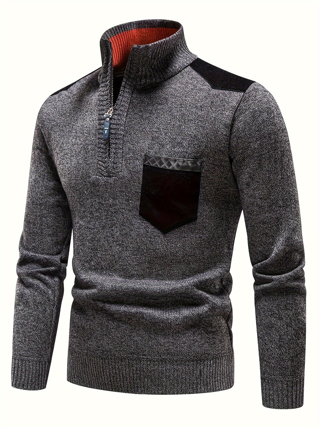 Gerdt – Lässiger Langarm Strickpullover