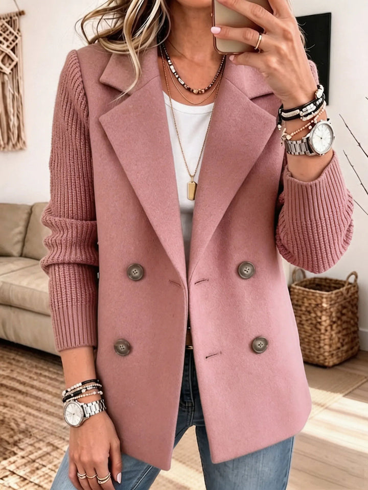 Winchell - Stylische Herbst Jacke Mit Gestrickten Ärmeln