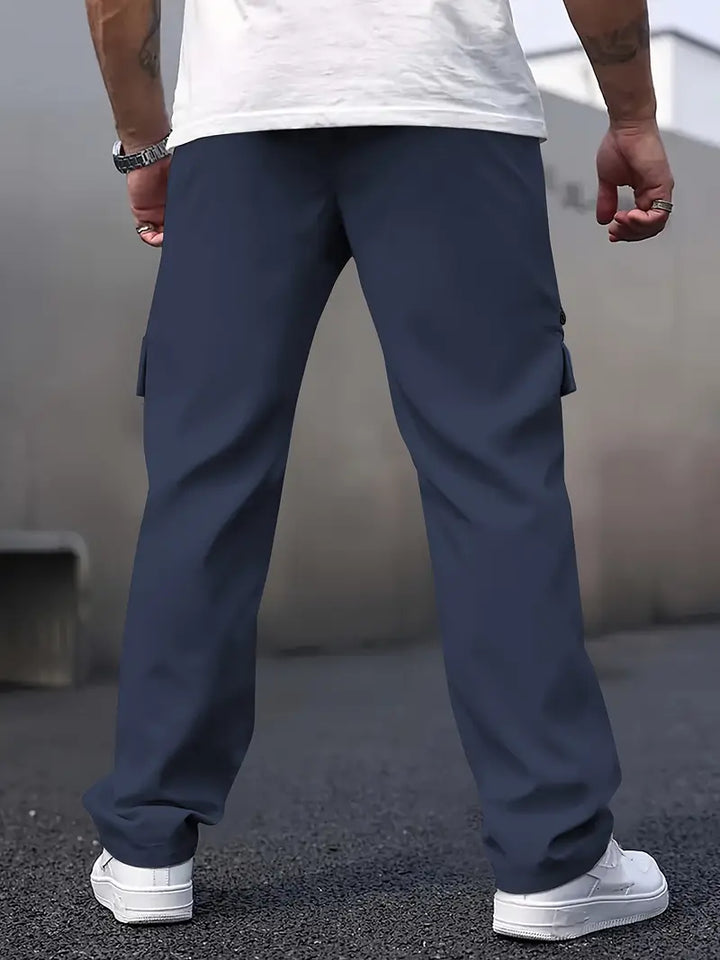 Thaddeus – Lässige Fracht Hose Mit Kordelzug In Der Taille
