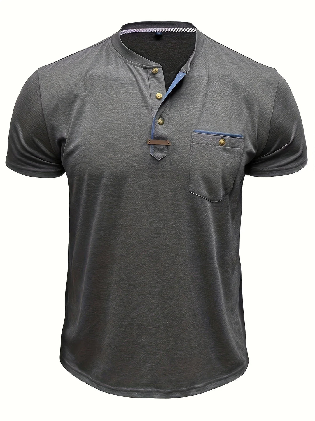 Saxon – Elegant Rundhalsausschnitt T Hemd Mit Tasche