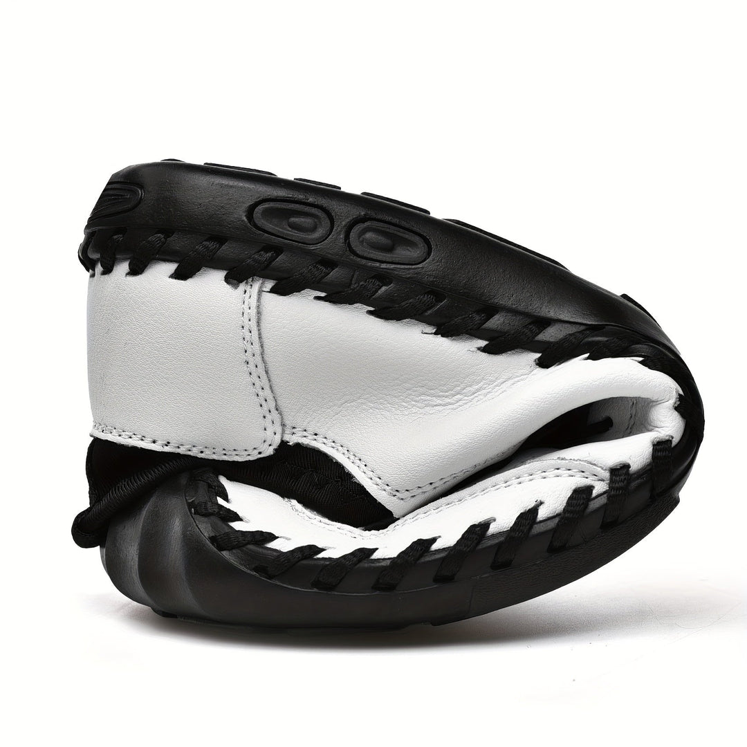 Razam – Lederturnschuh Mit Rutschfester Sohle