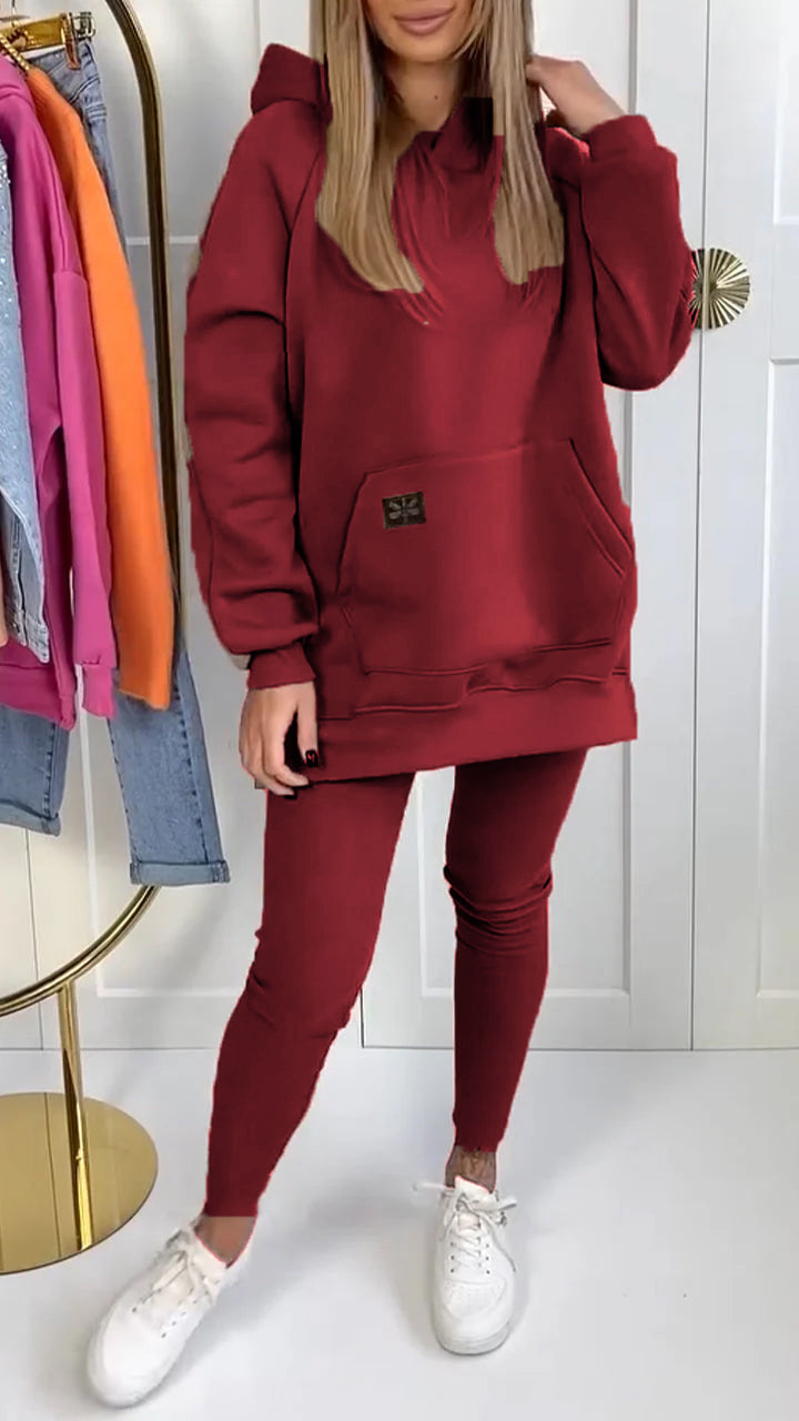 Neija – Leggings und Kapuzenpullover Setz