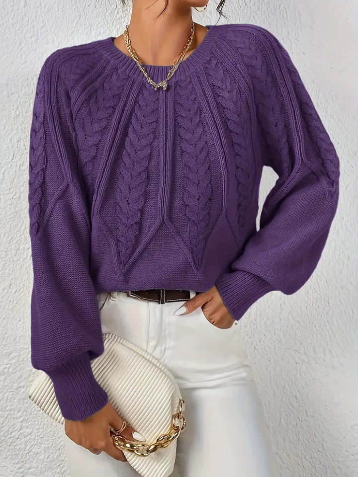Özden – Eleganter Langarm Pullover