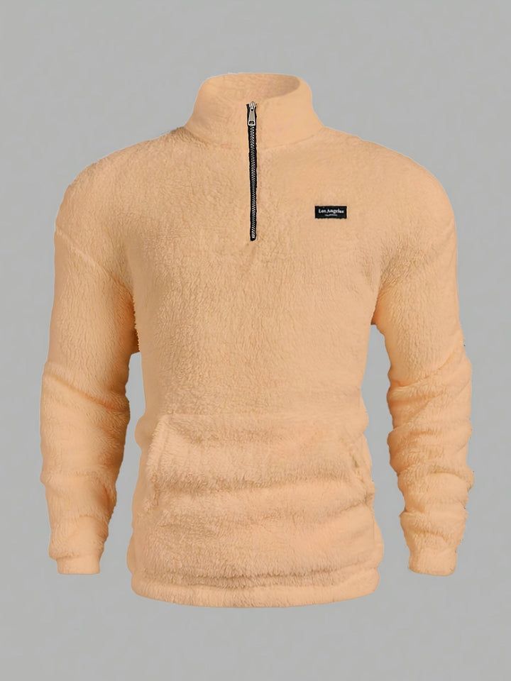 Kamil – Fleece Pullover Mit Halbem Reißverschluss