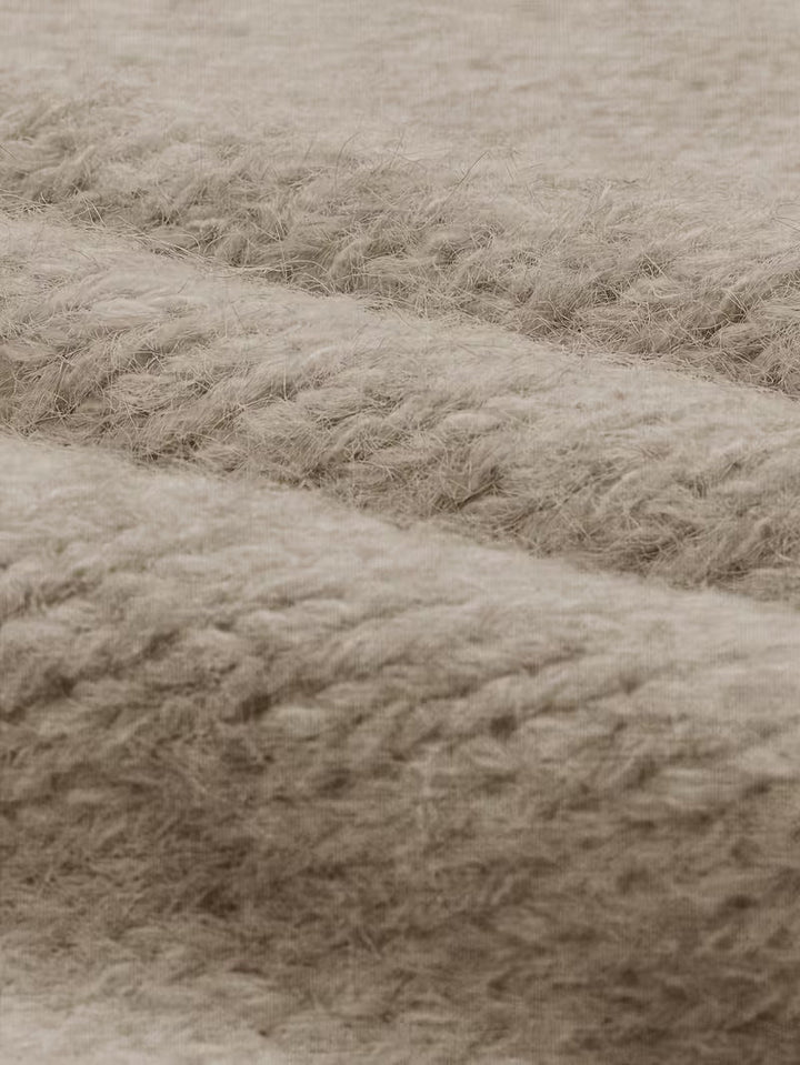 Dariya – Kurzer Und Weicher Strick Pullover