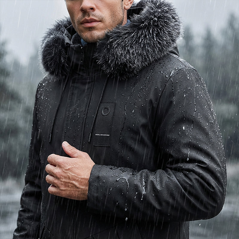 Falkner – Winddichte Parka-Jacke Mit Kapuze