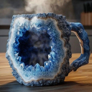 CrystalMug –  Mineral Kristall Kaffee Tassen