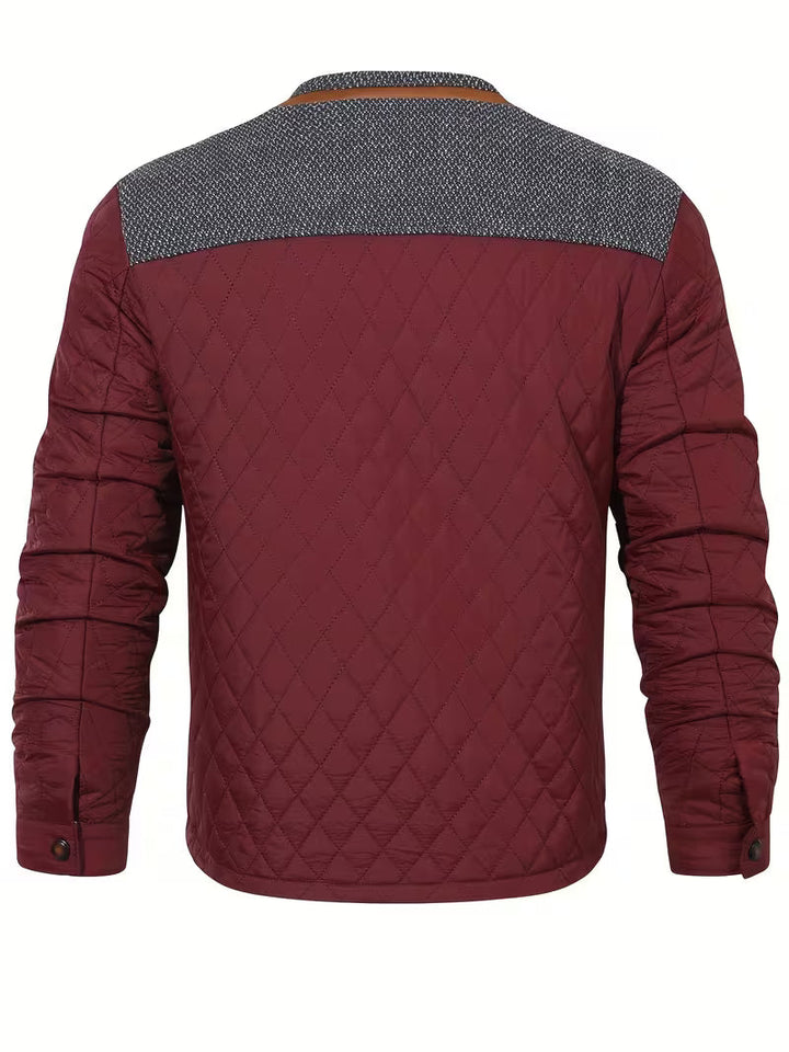 Stetson – Pufferjacke Mit Rauten-Patchwork