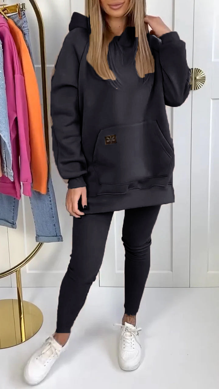 Neija – Leggings und Kapuzenpullover Setz