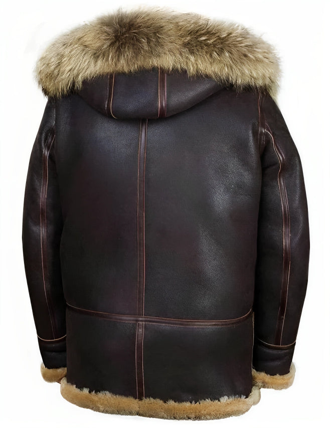 Detlef – Shearling Stil Winter Jacke