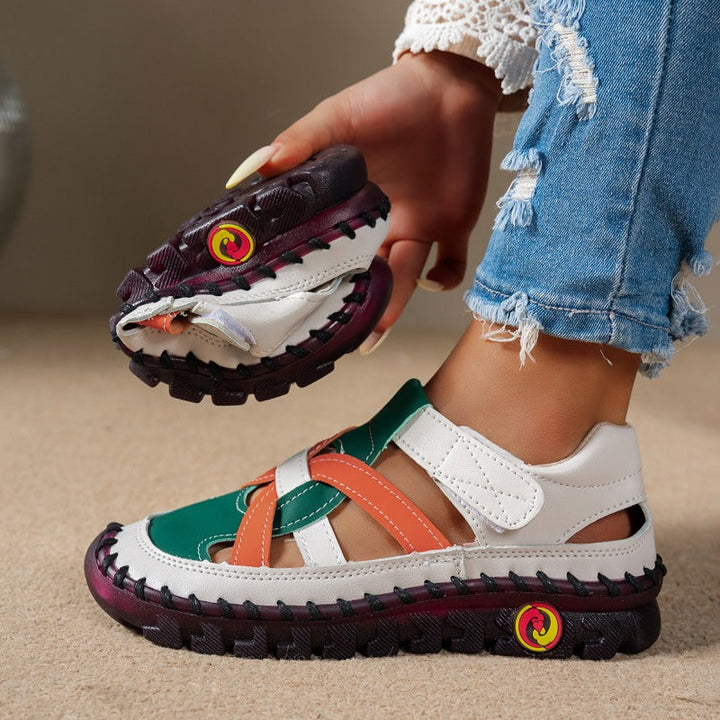 Shehna – Lässige Ledersandalen